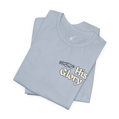 His Glory Blue/Cream Tee