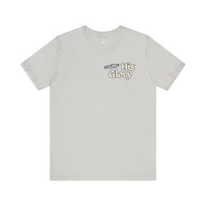 His Glory Blue/Cream Tee