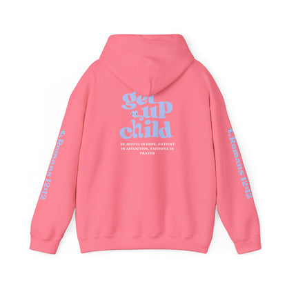 Get Up Child Bright Colored Hooded Sweatshirt