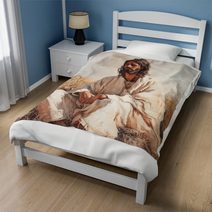 What A Friend We Have In Jesus Plush Blanket