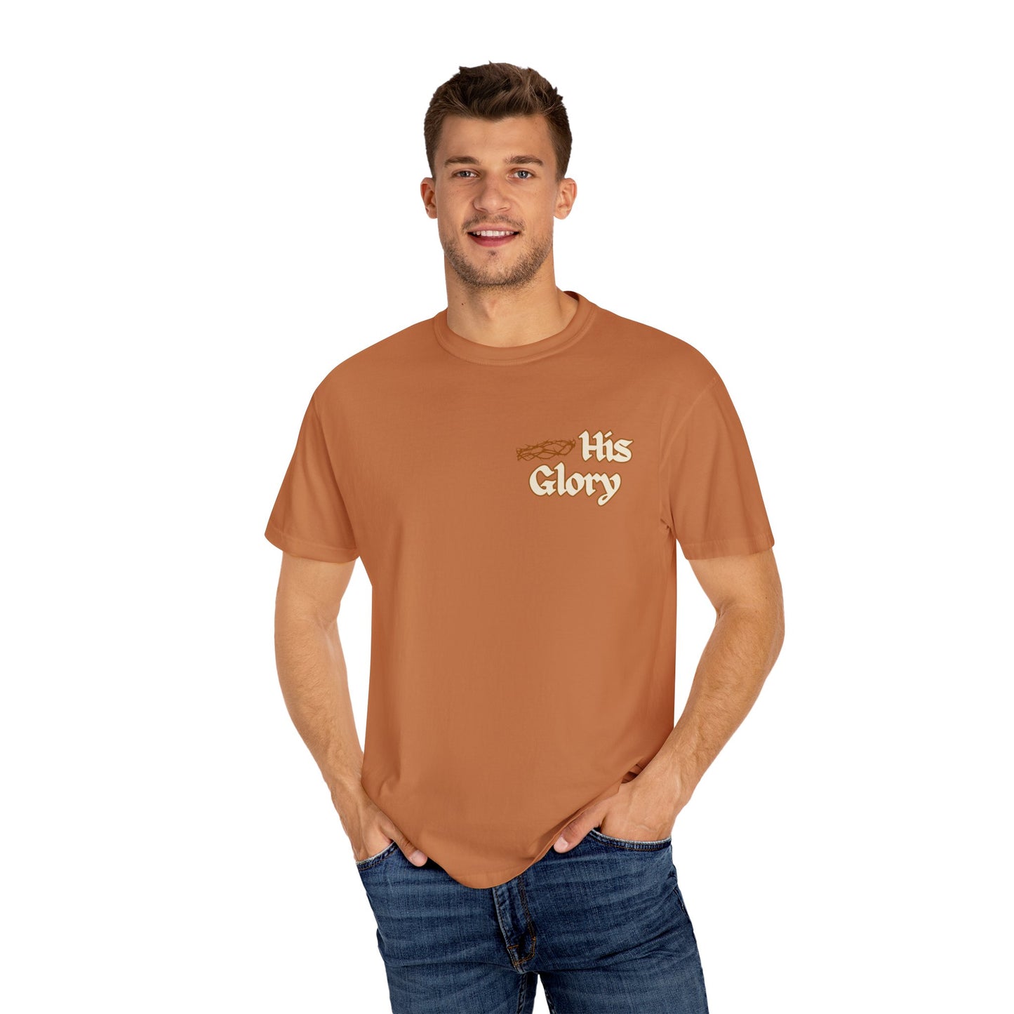 His Glory Cream T-shirt