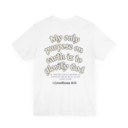 His Glory Blue/Cream Tee