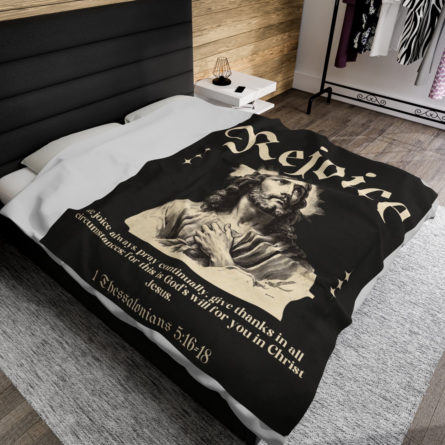 Rejoice Plush Blanket