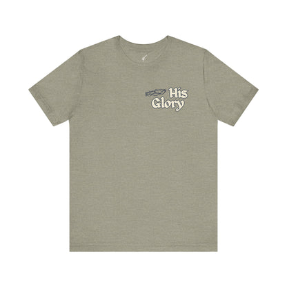 His Glory Blue/Cream Tee