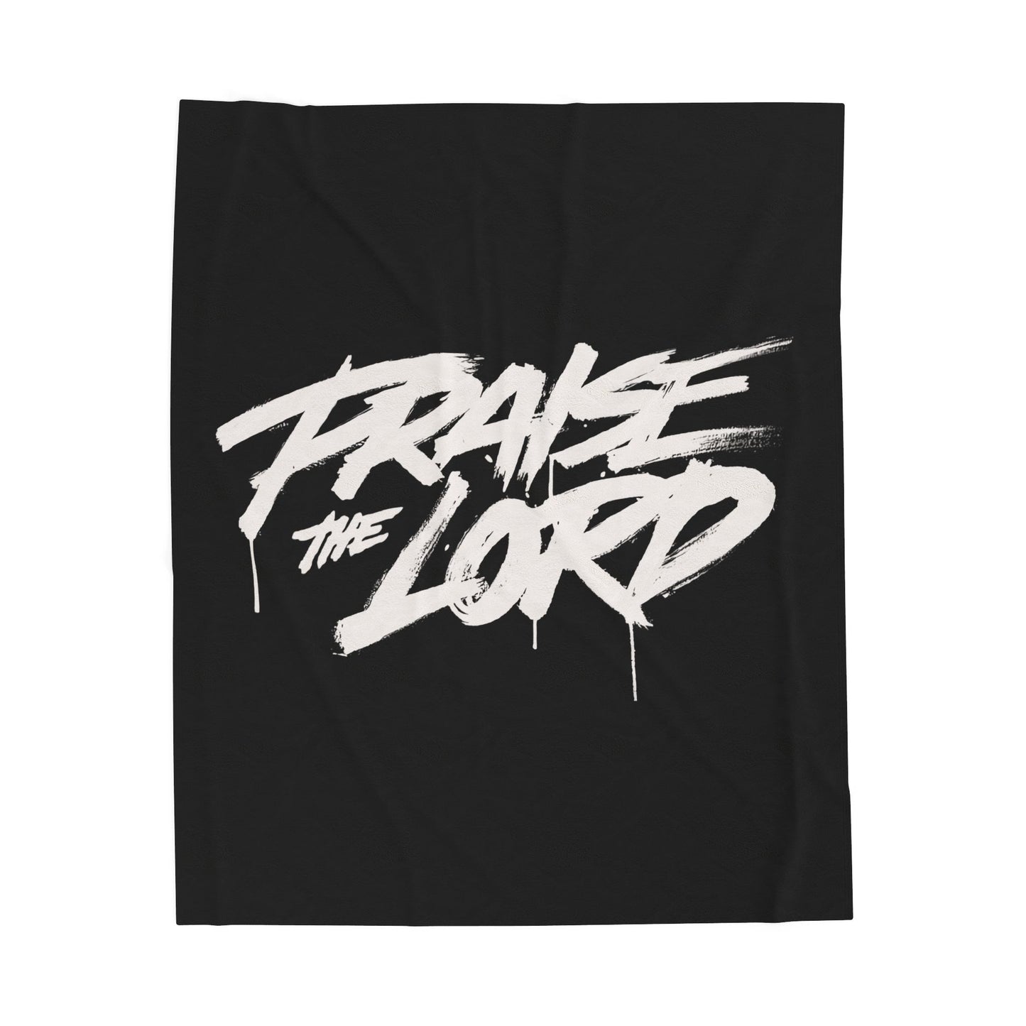 Praise the Lord Plush Blanket