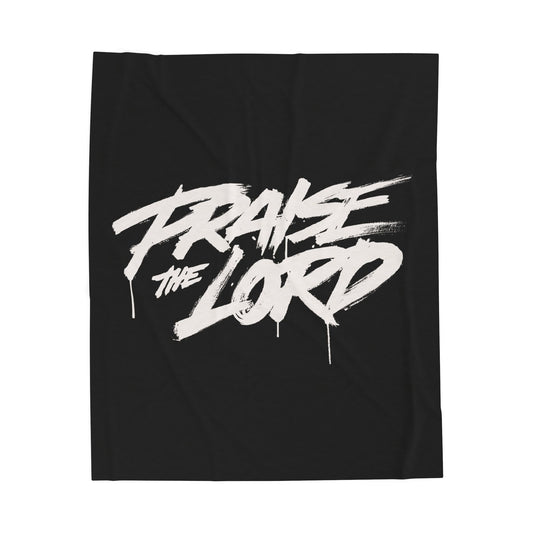 Praise the Lord Plush Blanket