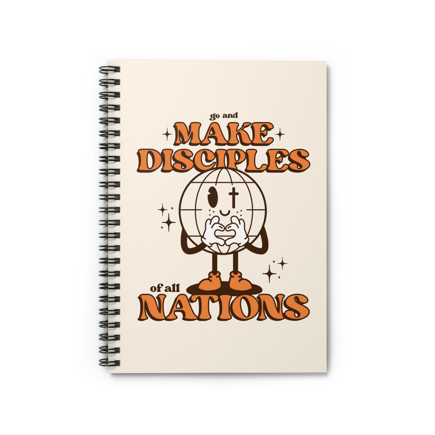 Go & Make Disciples Spiral Notebook - Ruled Line