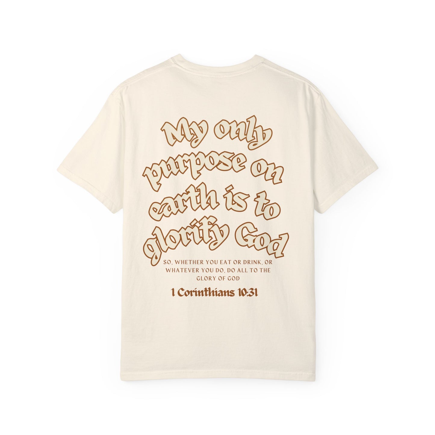 His Glory Cream T-shirt
