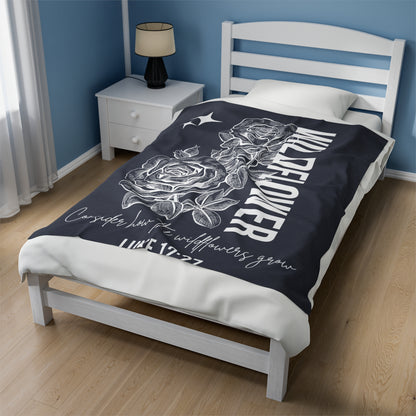Wildflower Plush Blanket