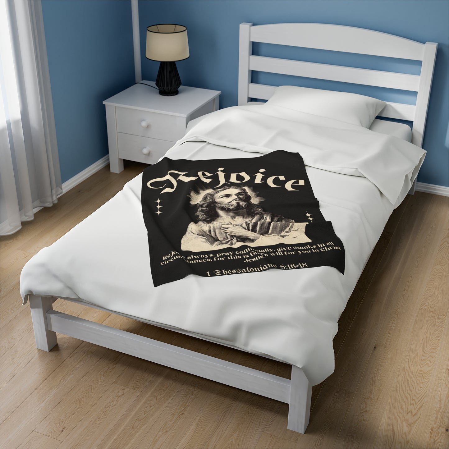 Rejoice Plush Blanket