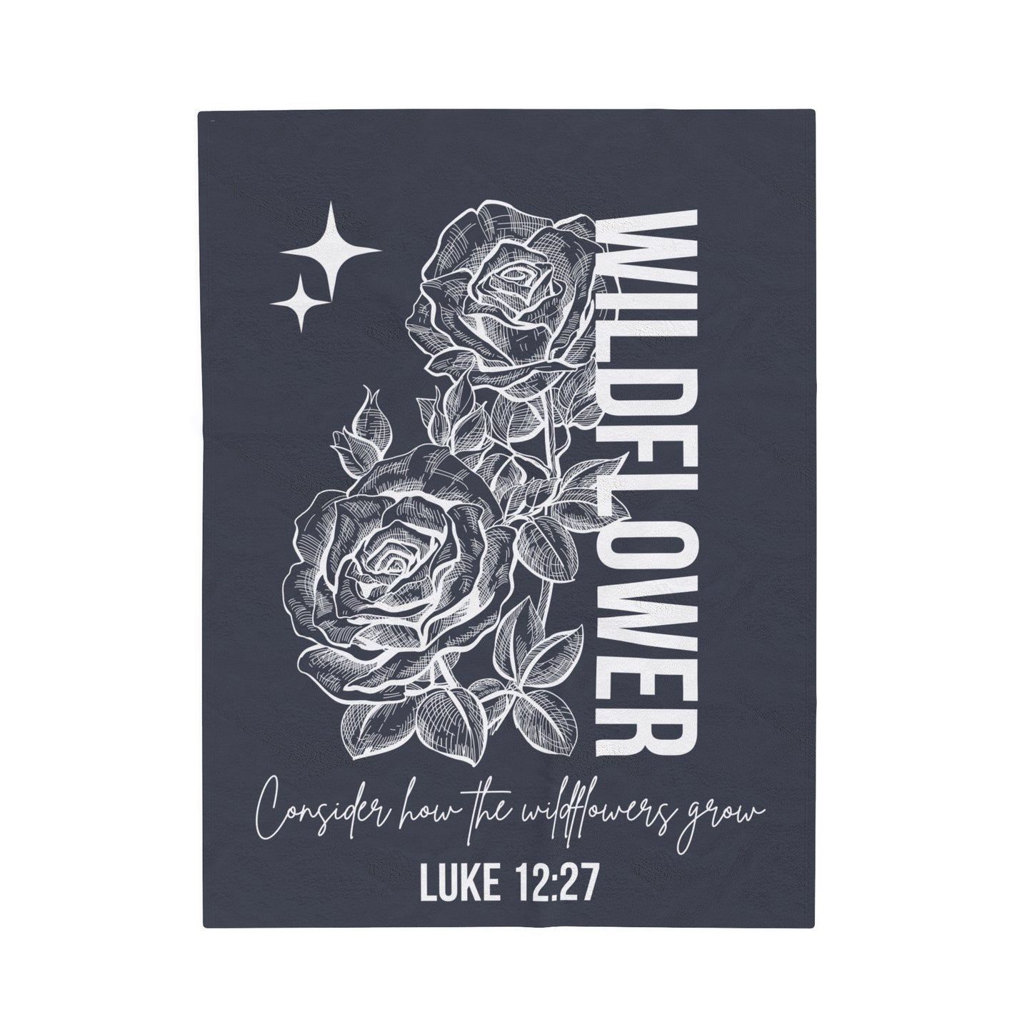 Wildflower Plush Blanket