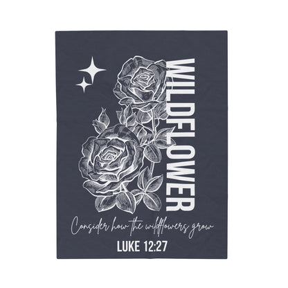 Wildflower Plush Blanket