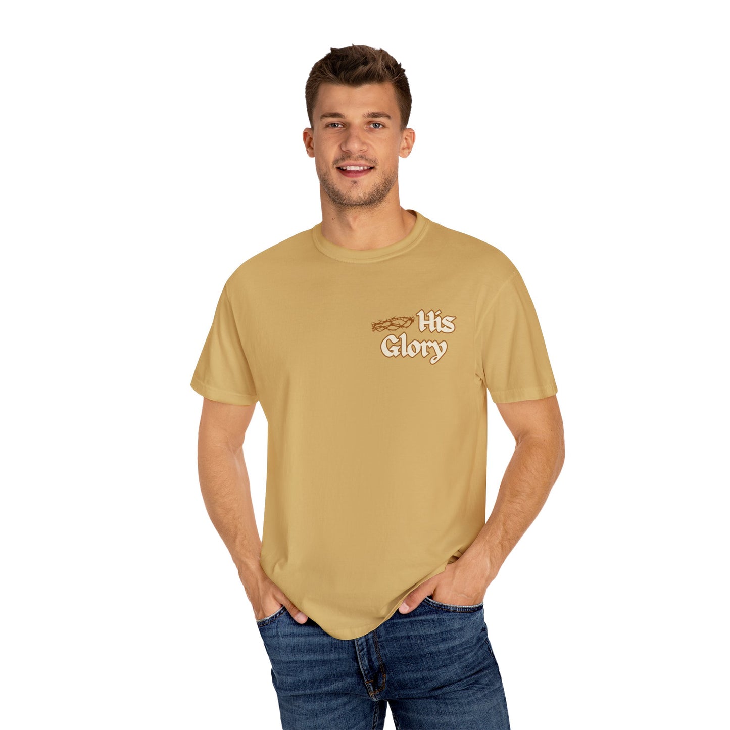 His Glory Cream T-shirt