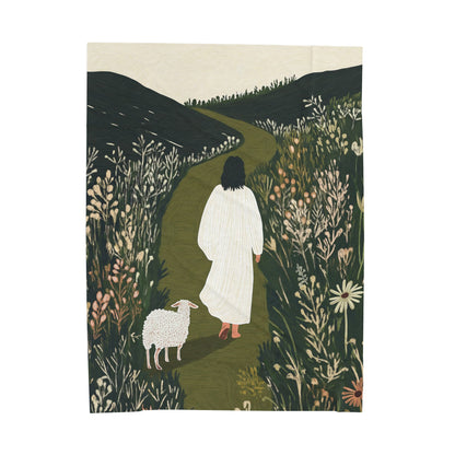 His Guidance Plush Blanket