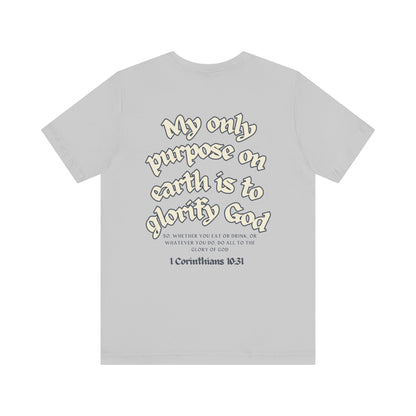 His Glory Blue/Cream Tee