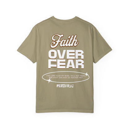 RETRO FAITH OVER FEAR T-SHIRT