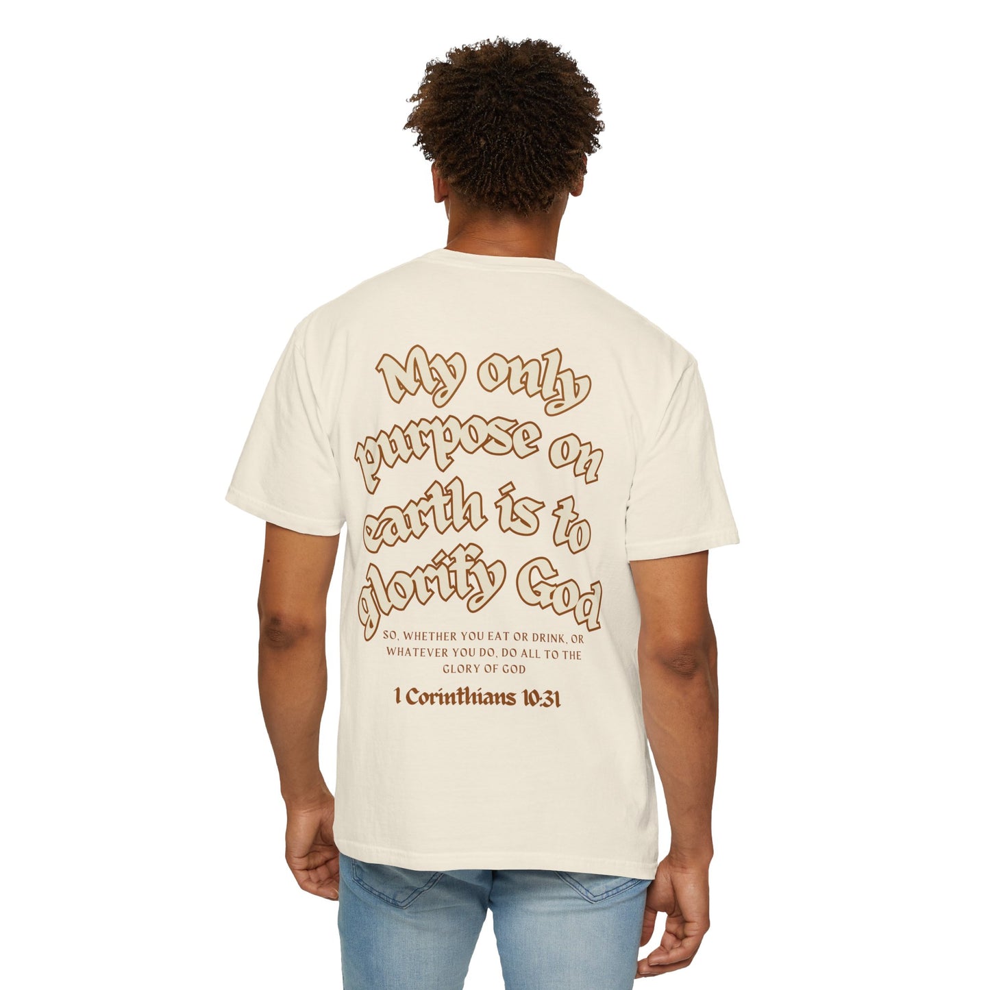 His Glory Cream T-shirt