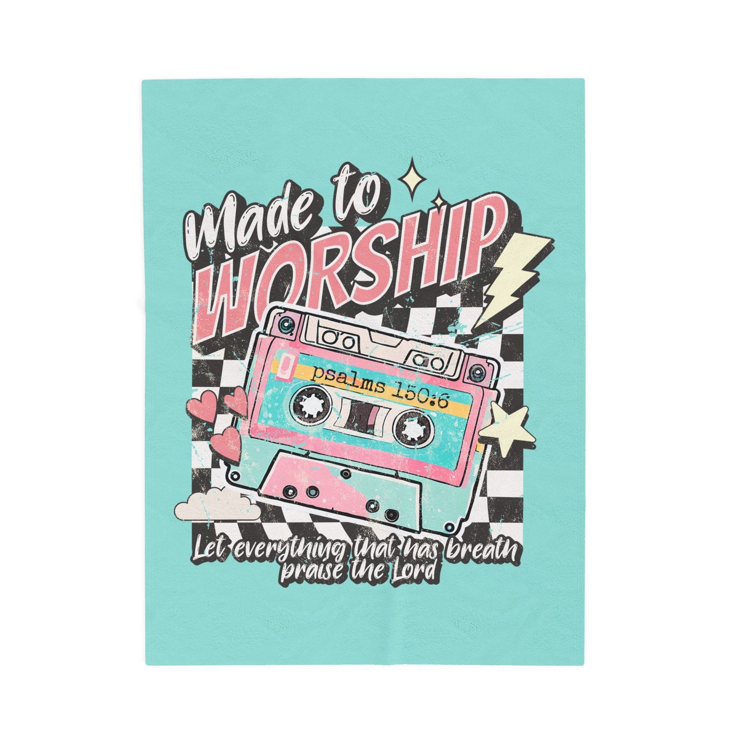 Made to Worship Plush Blanket