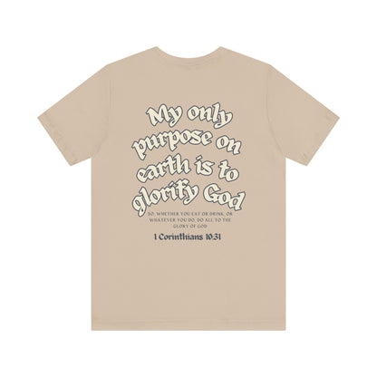 His Glory Blue/Cream Tee