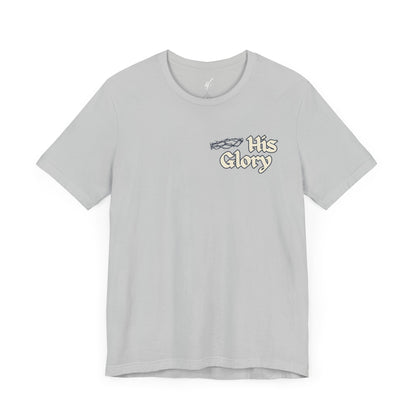 His Glory Blue/Cream Tee