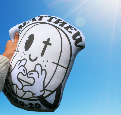 Matthew 28:19-20 Make Disciples Plush Pillow Double Sided