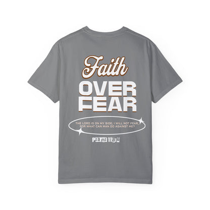 RETRO FAITH OVER FEAR T-SHIRT