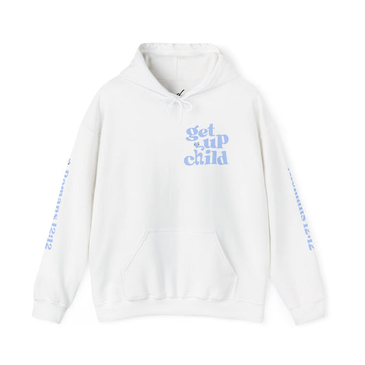 Get Up Child Light Colored Hooded Sweatshirt