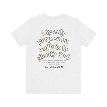 His Glory Blue/Cream Tee