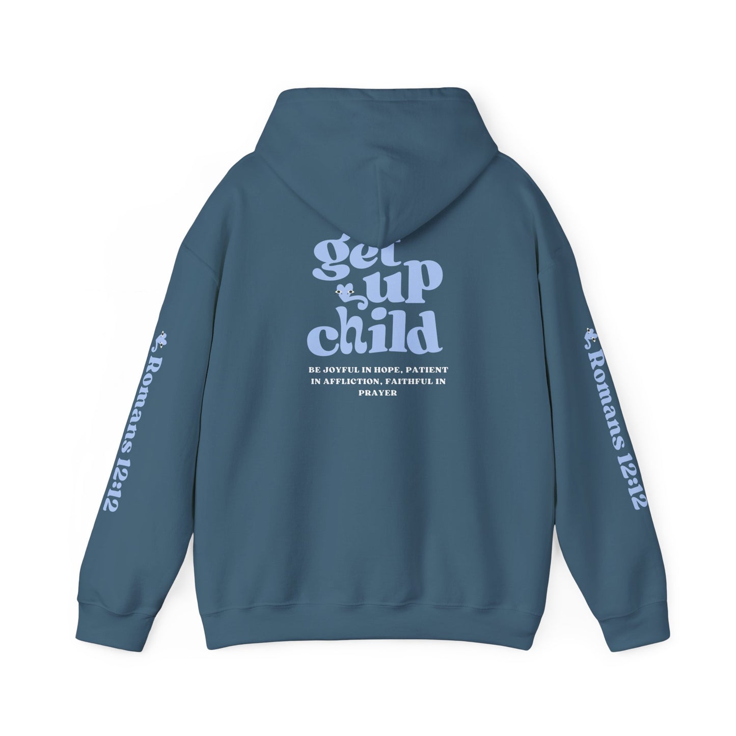 Get Up Child Bright Colored Hooded Sweatshirt