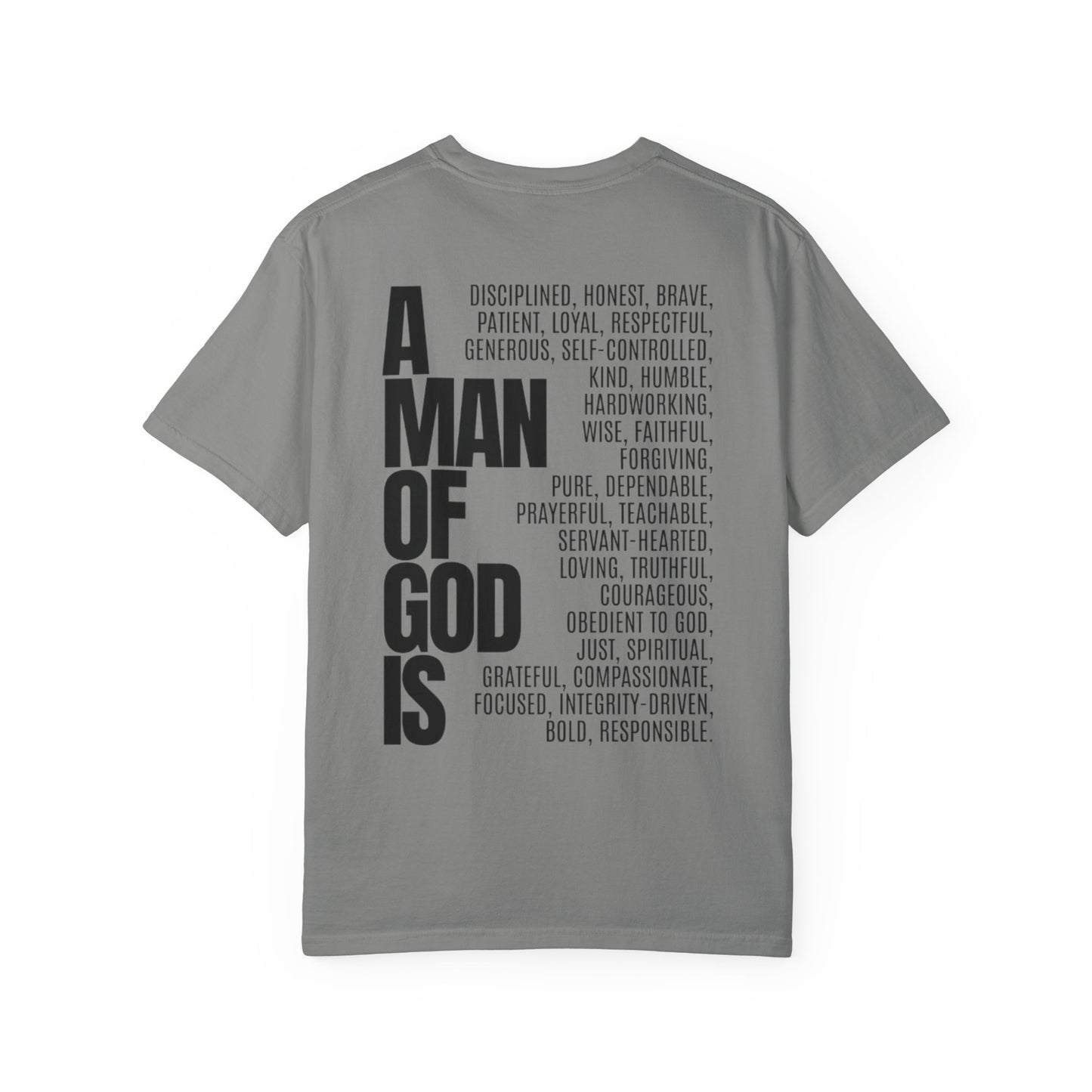 A Man of God Is-Christian T-Shirt