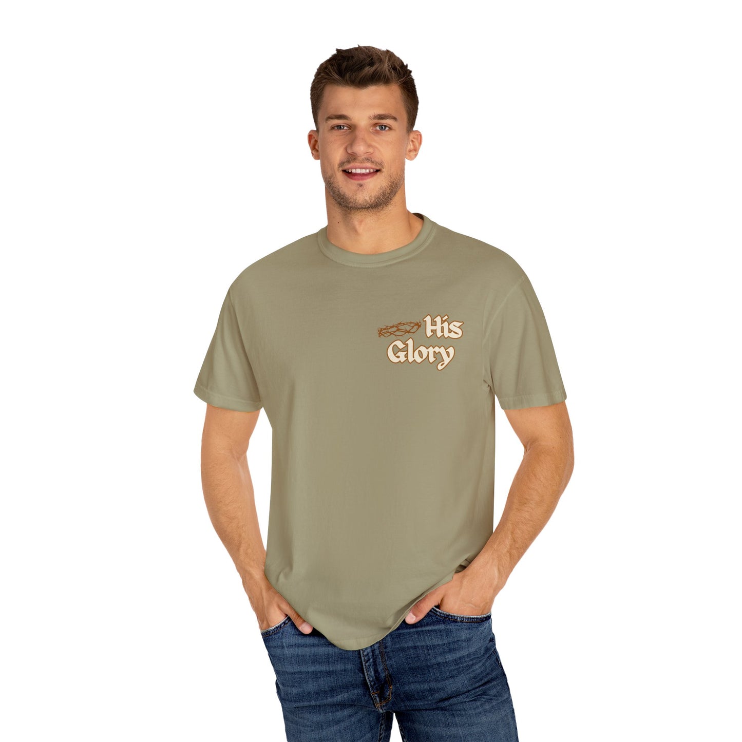 His Glory Cream T-shirt