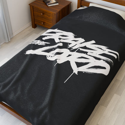 Praise the Lord Plush Blanket