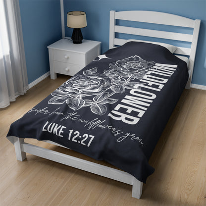 Wildflower Plush Blanket