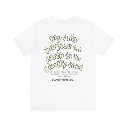 His Glory Blue/Cream Tee