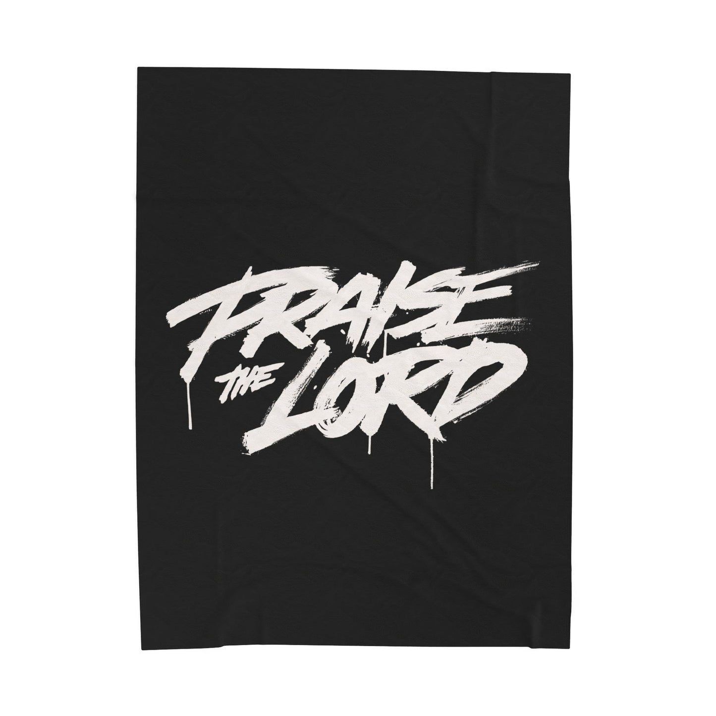 Praise the Lord Plush Blanket