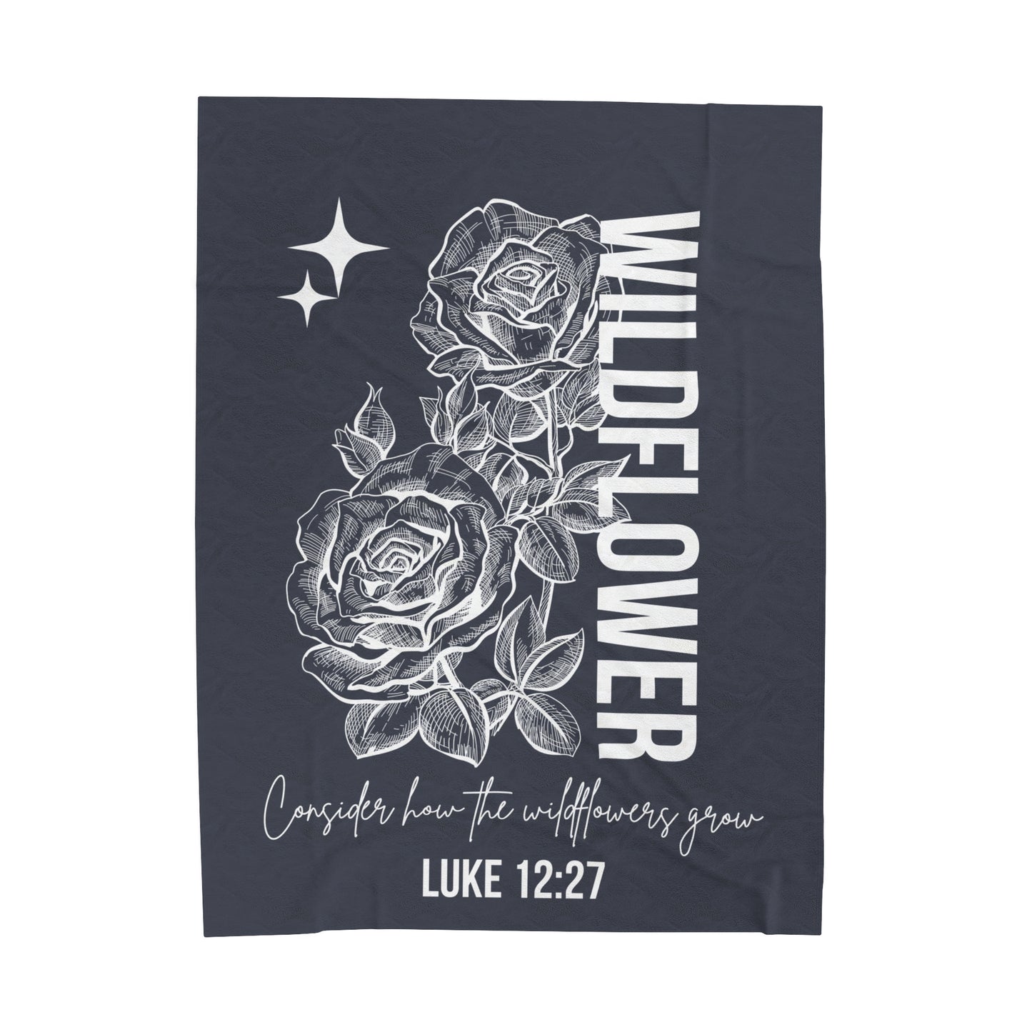 Wildflower Plush Blanket