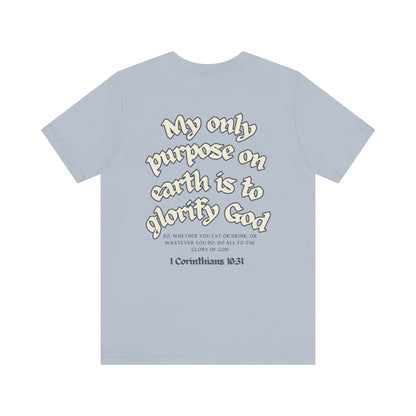 His Glory Blue/Cream Tee