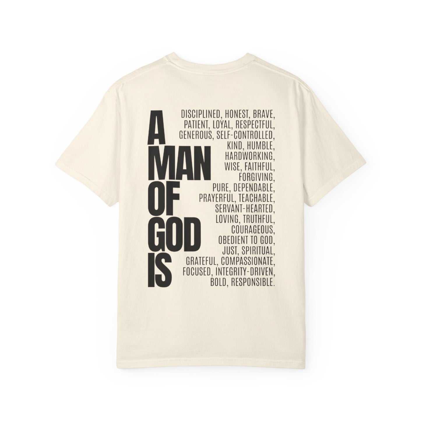 A Man of God Is-Christian T-Shirt