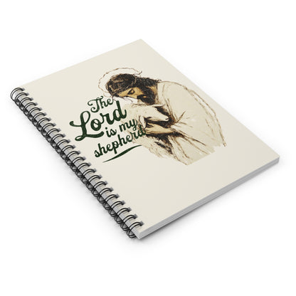 Lord Is My Sheperd Spiral Notebook - Ruled Line