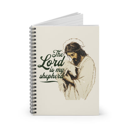 Lord Is My Sheperd Spiral Notebook - Ruled Line