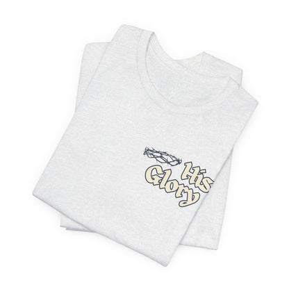 His Glory Blue/Cream Tee