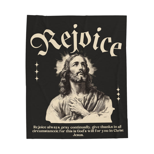 Rejoice Plush Blanket