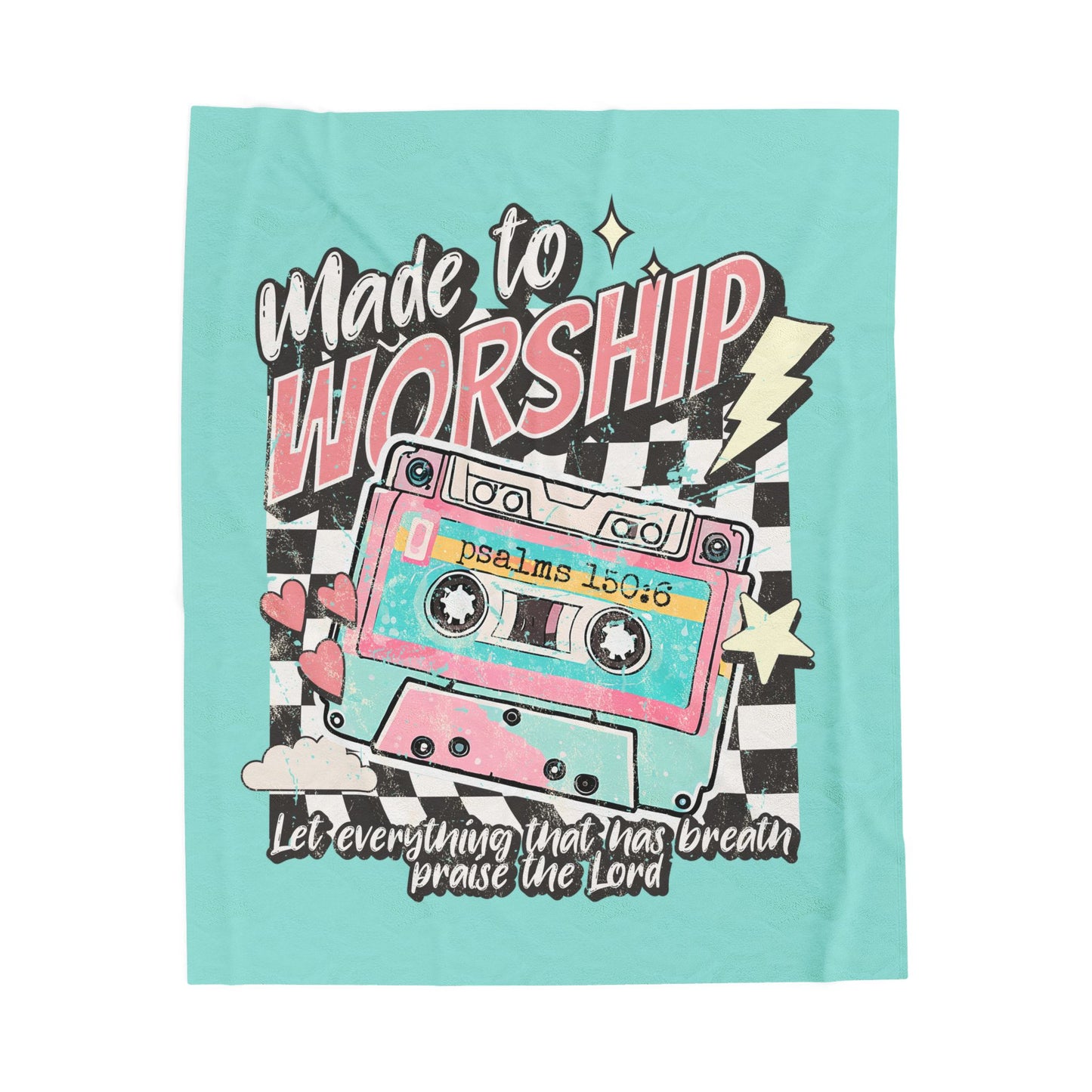 Made to Worship Plush Blanket