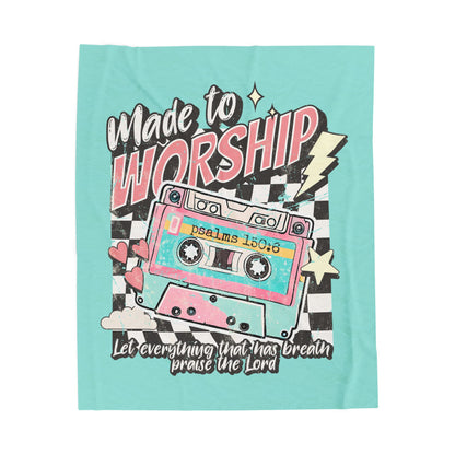 Made to Worship Plush Blanket